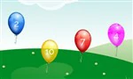 Ballonnen rekenen optellen en aftrekken tot 10