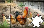 Puzzel thema boerderijdieren