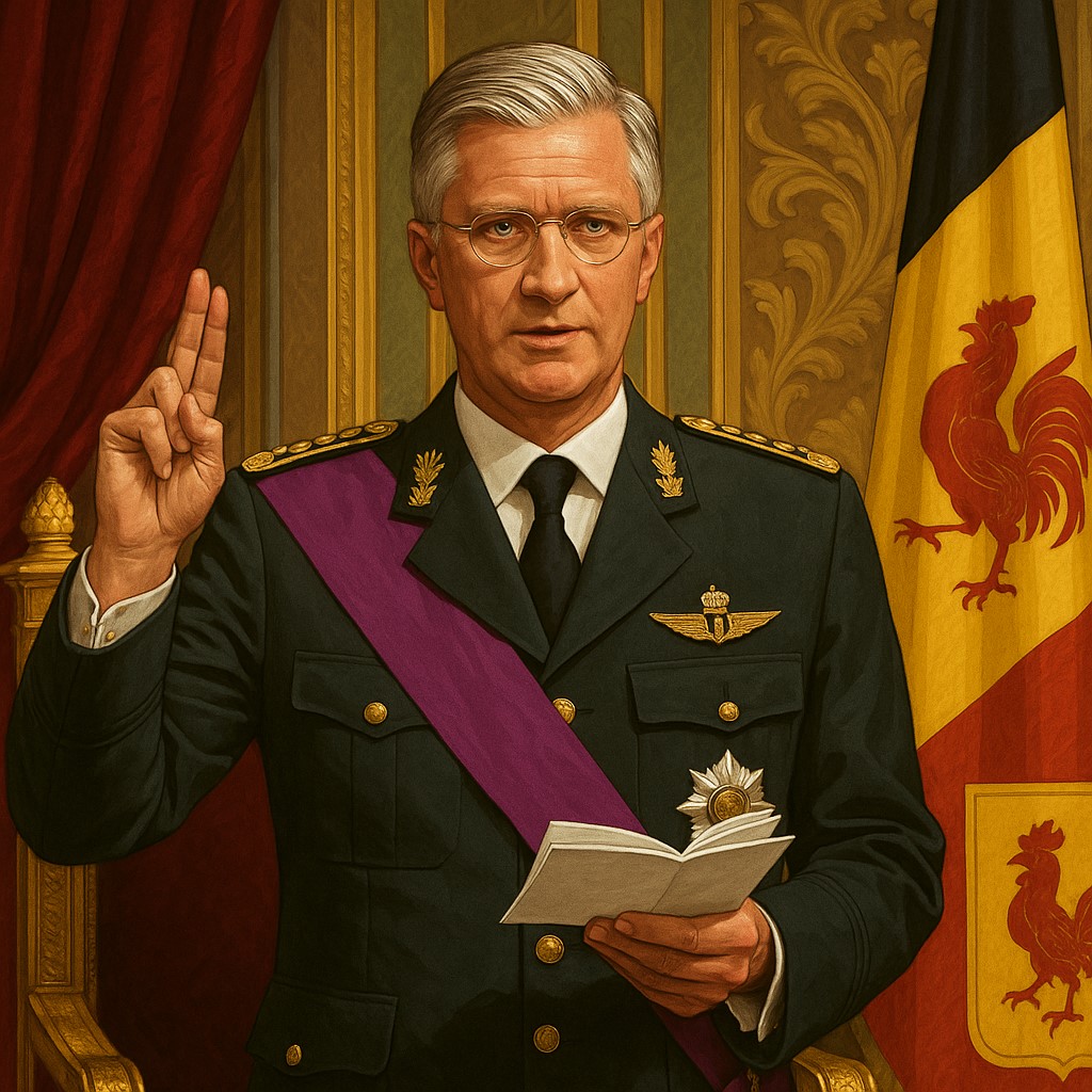 Eedaflegging koning Filip van België