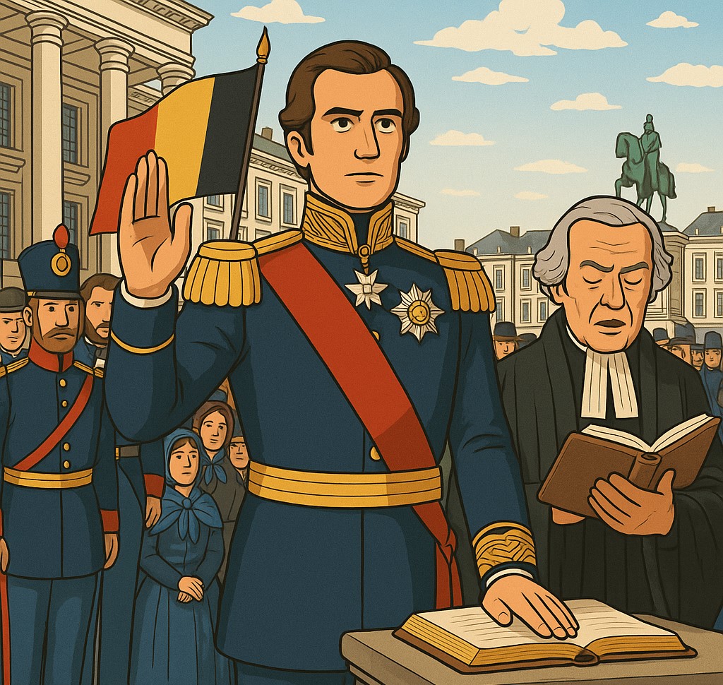 Eedaflegging Leopold I van België