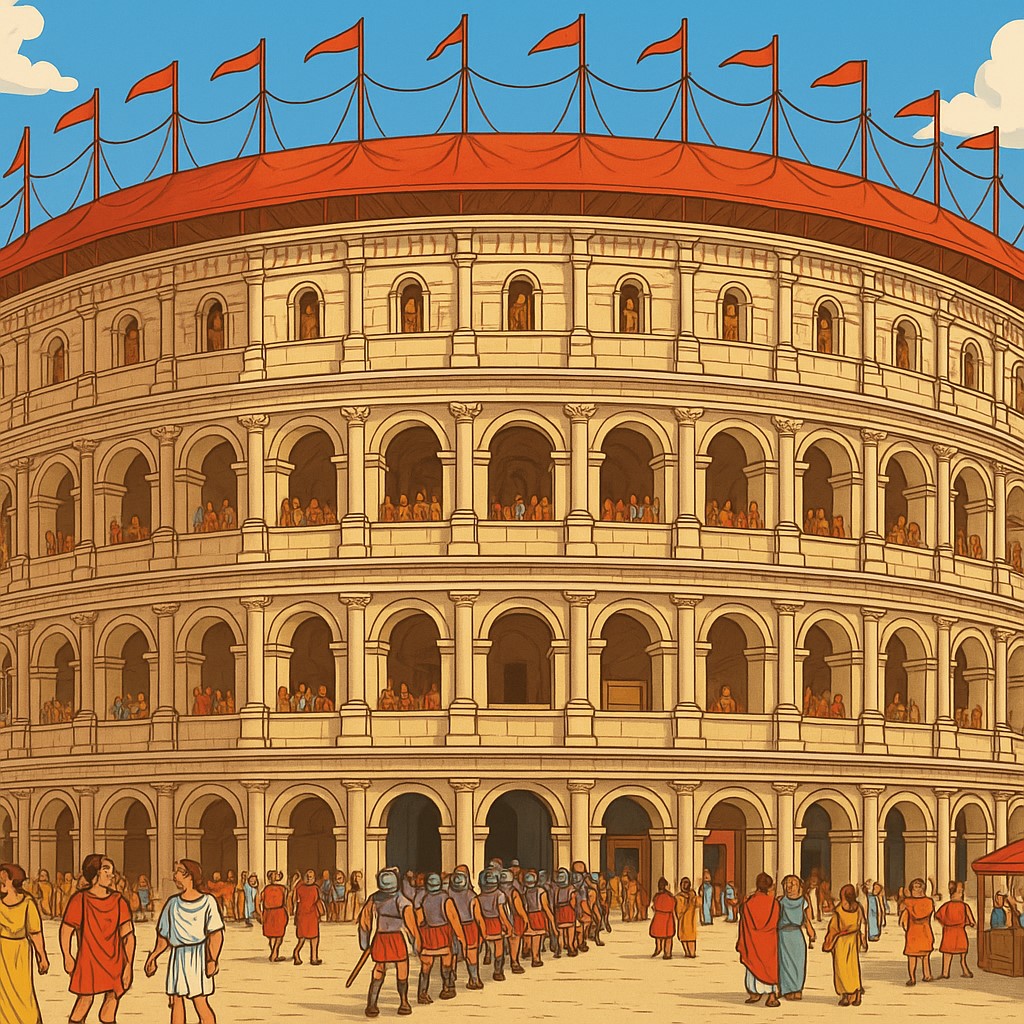 Het Colosseum in Rome