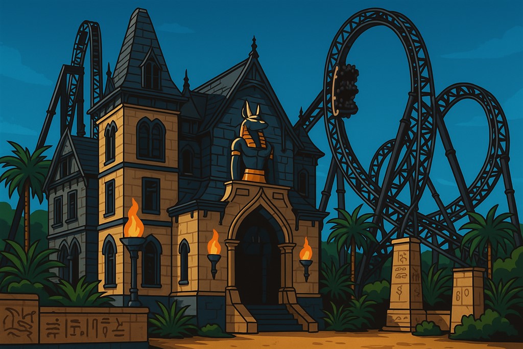 Plopsaland Anubis the Ride
