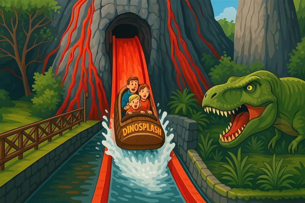 Plopsaland Dinosplash