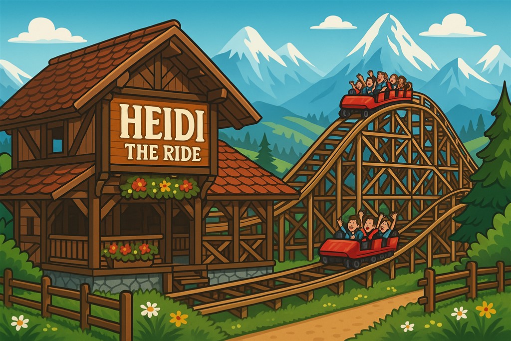 Plopsaland Heidi the Ride