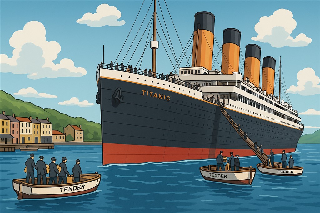 De Titanic in Queenstown