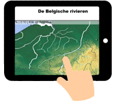 link naar oefening Belgische rivieren