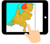 link naar oefening Nederlandse provincies