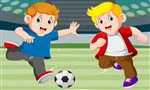 link naar online rekenkleurplaat maaltafels deeltafels thema sport voetballers