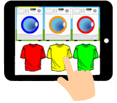 Wasmachine kleuren sorteren