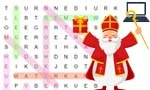 Woordzoeker Sinterklaas