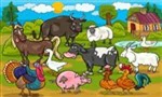 Zoek de verschillen boerderijdieren