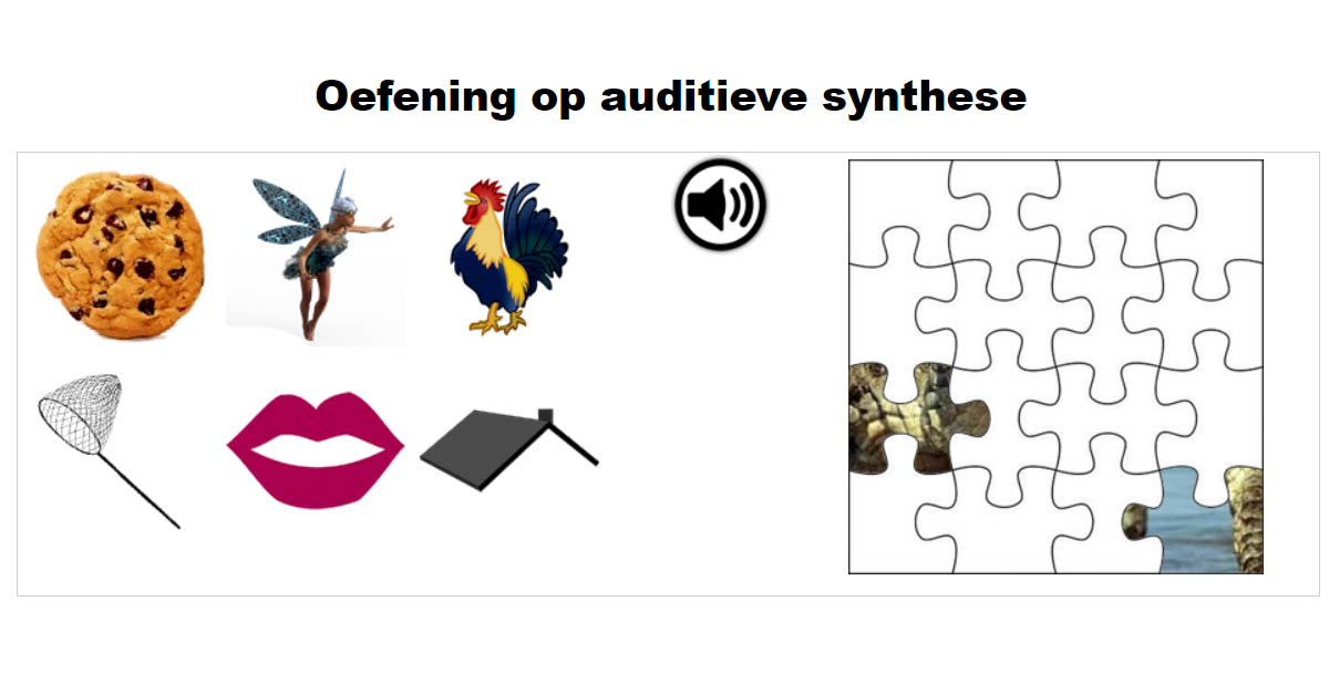 Spiksplinternieuw Oefening auditieve synthese DG-03
