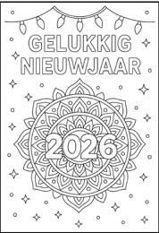 kleurplaat nieuwjaarsbrief