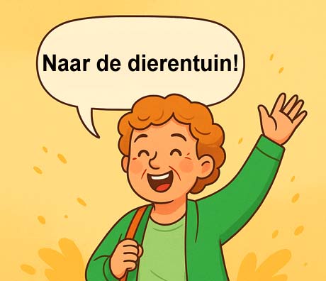 afbeelding 3 An en Jan naar de dierentuin