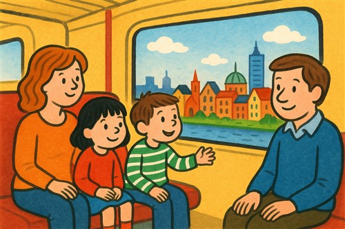 afbeelding 1 Bezoek aan Amsterdam