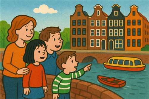 afbeelding 2 Bezoek aan Amsterdam