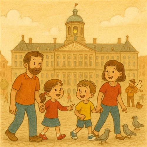 afbeelding 7 Bezoek aan Amsterdam