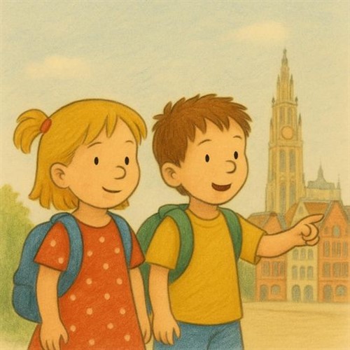 boekcover Bezoek aan Antwerpen