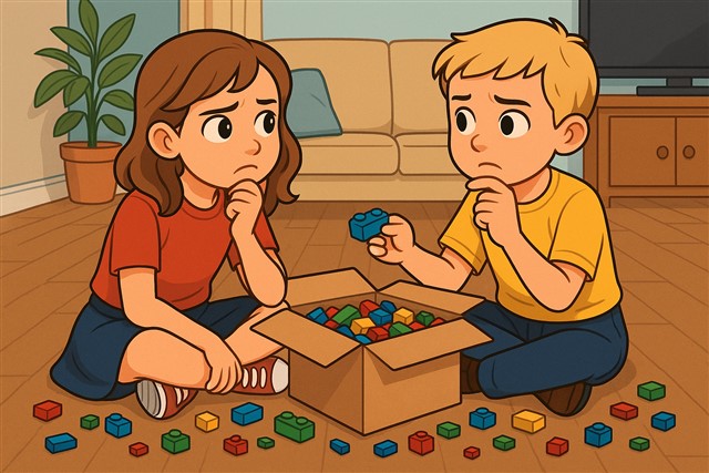 afbeelding 4 Bouwen met lego blokken
