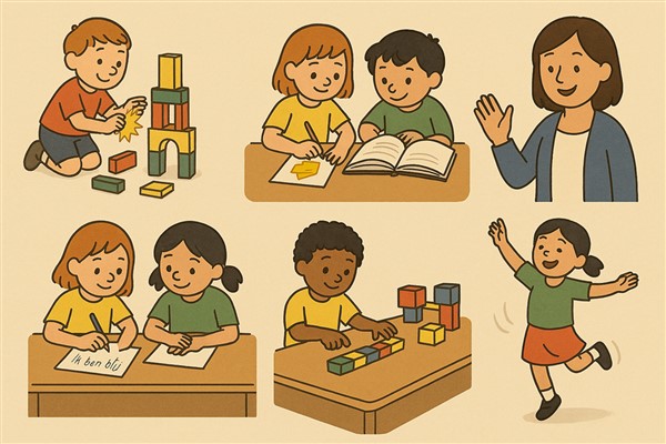 afbeelding 9 Hoekenwerk in de klas