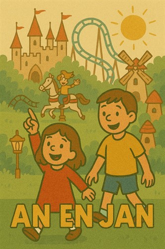 boekcover An en Jan in de Efteling