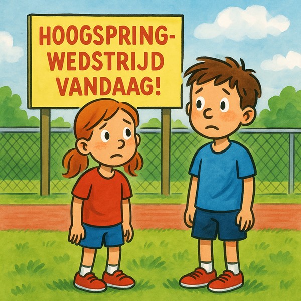afbeelding 1 Wie kan hoogspringen?