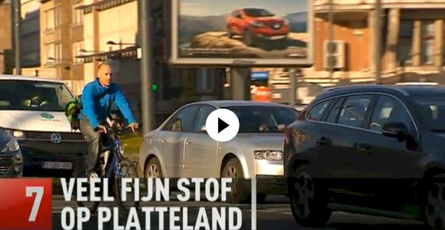 Veel fijn stof op het platteland vooral in het verkeer