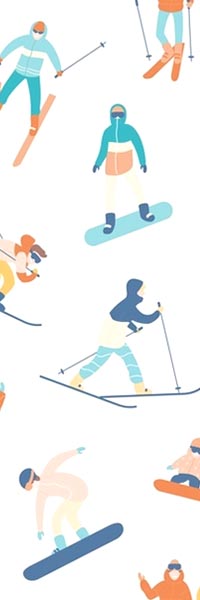 Olympische winterspelen achtergrond